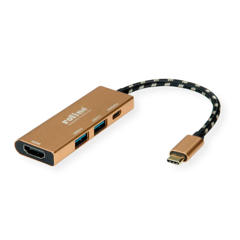 Kundfavorit Roline Adapterkabel HDMI, USB 3.2 1 3840 x 2160 pixel
