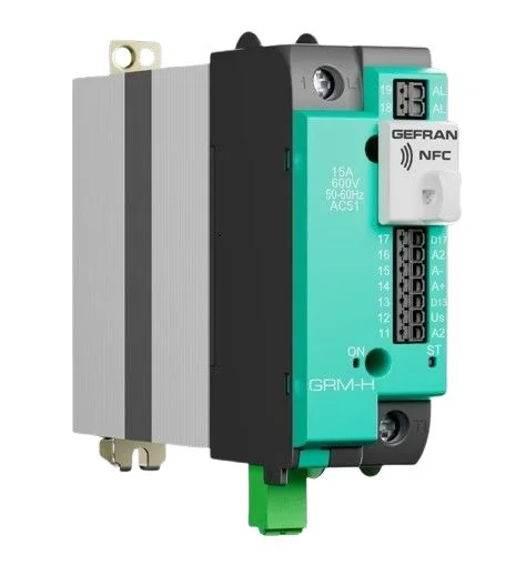 Billig Gefran Effektstyrning GRM-H DIN-skena, På-av med 2 2 PNP utgång 30V dc