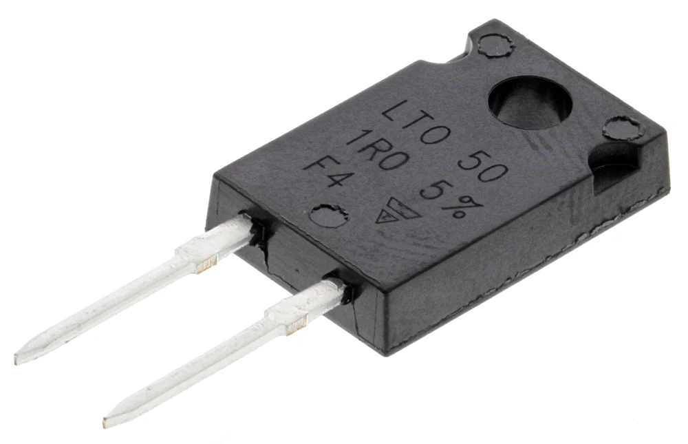 Endast denna vecka Vishay Radiell 1 Ω Motstånd 5 % 50 W Tjockfilm, LTO50 serien