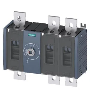 Begränsad tid Siemens Brytarfrånskiljare Inte inkapslad, 3 polen, 0 SENTRON
