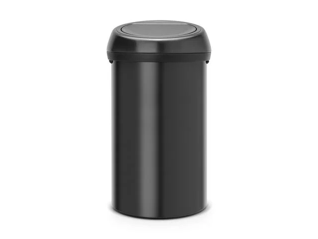 Papperskorg BRABANTIA Touch 60L svart Outlet