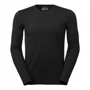 127 Leo T-shirt l.ärm svart L Begränsad tid