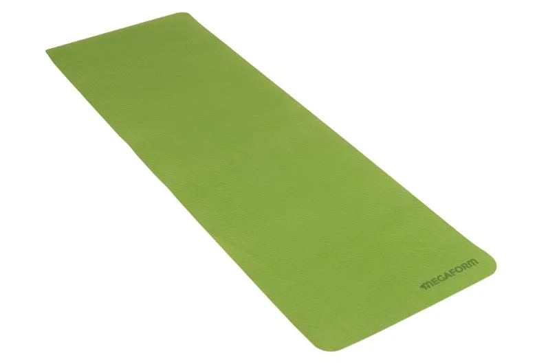 Populär Yogamatta 183x61 grön/grå