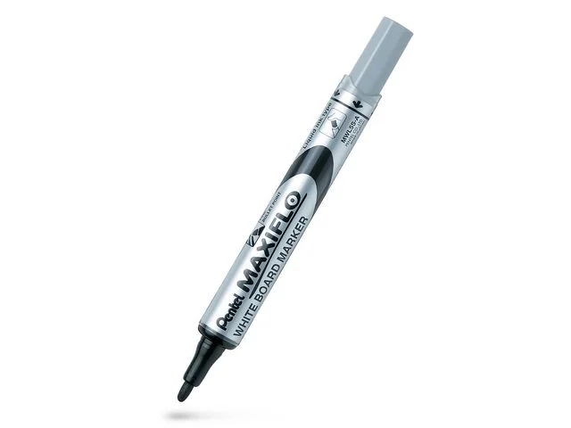 Whiteboardpenna PENTEL Maxiflo rund sv Populär