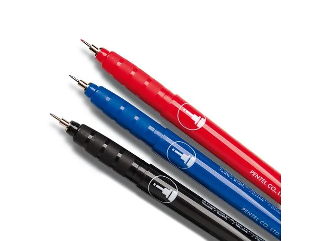 Kampanjpris Märkpenna perm. PENTEL super fine svart