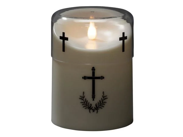 Gravljus KONSTSMIDE Kors LED 10,6x14,8cm Outlet