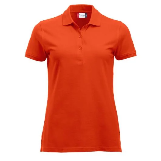 Pikétröja CLIQUE 028246 dam orange 2XL I lager