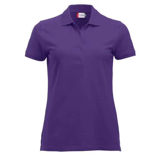 Begränsat antal Pikétröja CLIQUE 028246 dam lila 2XL