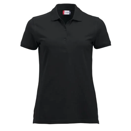 Begränsat erbjudande Pikétröja CLIQUE 028246 dam svart XL