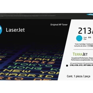 Erbjudande Toner HP W2131A 213A 3K cyan