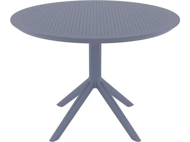 Bord SIESTA Sky runt 105cm m.grå Begränsat erbjudande