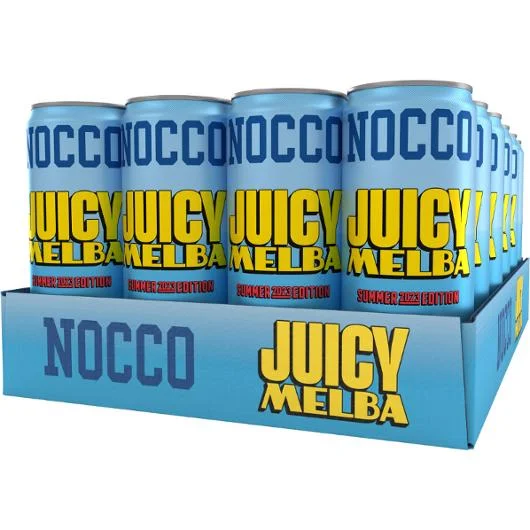 Sista chansen Energidryck NOCCO Juicy Melba 33cl