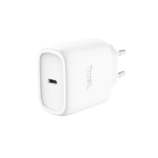 Laddare TRUST Maxo 45W USB-C vit I lager