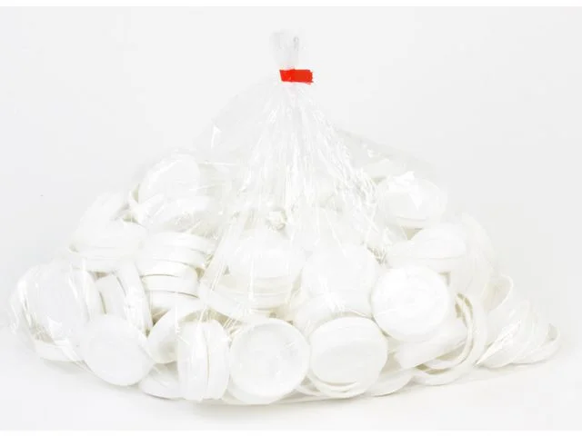 Plastlock 80mm vita Billig
