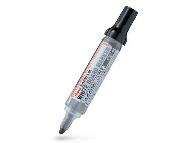 Whiteboardpenna PENTEL EasyFlo rund sv Säker betalning