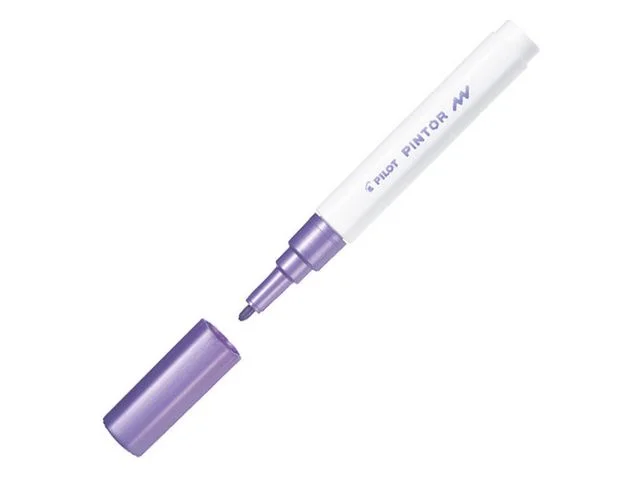 Märkpenna PILOT Pintor F metallic lila Billig