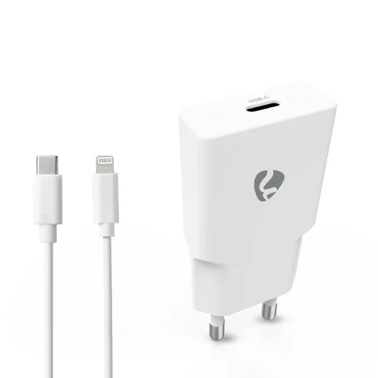 Endast idag Laddare Vägg NEDIS 20 W USB-C/Lightning