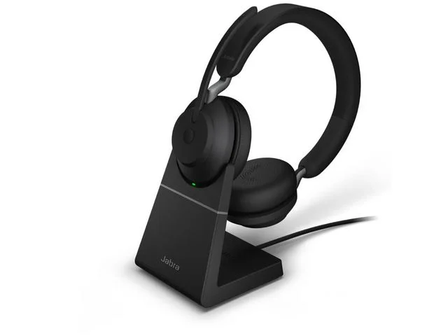 Headset JABRA Evolve2 55 MS BT stativ Trygg betalning