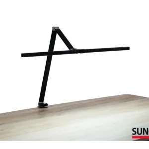 Lampa SUN-FLEX Screenlite svart Begränsad tid