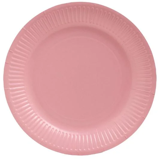 Tallrik PRONAPPE papper 23cm rosa 20/fp Lägg i varukorgen