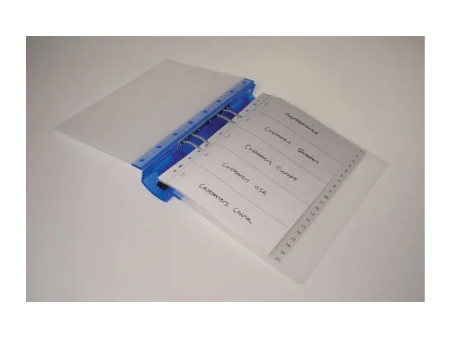Plastregister KEBA A4 PP 1-15 Kampanjpris