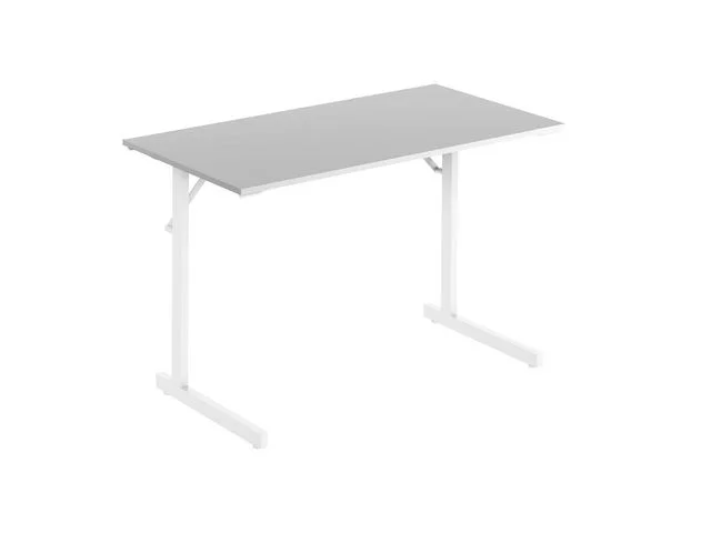 Lägg i varukorgen Fällbord 1200x500x715x18 grå/vit