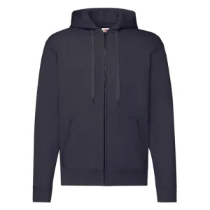 Zip Hoodie FRUIT marin 3XL Snabb frakt