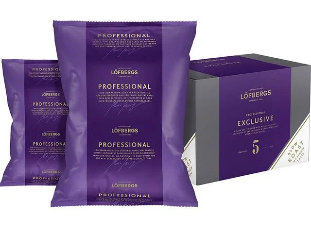 Kaffe LÖFBERGS Prof. FT Exclusive HB 1kg risnedsättning