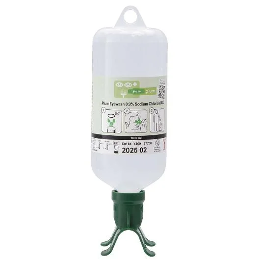 Ögondusch PLUM Duo 0,9% 1000ml Extra rabatt