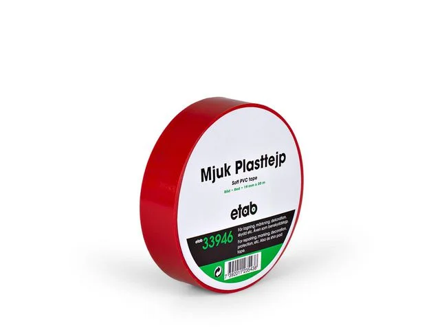 Lågt pris Tejp ETAB 33946 38mmx20m röd
