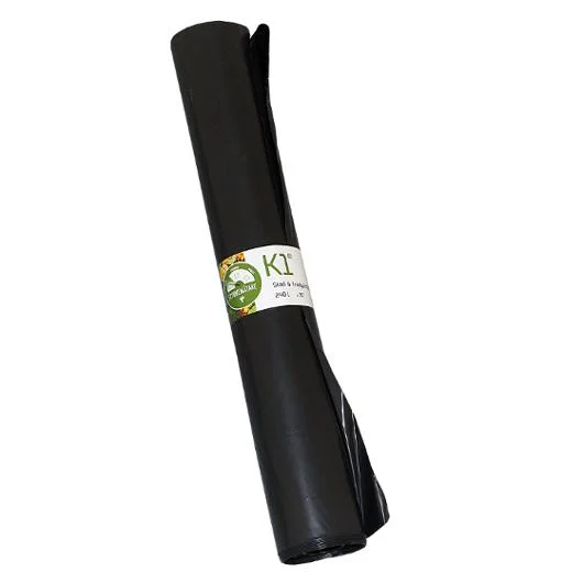 Plastsäck K1 Basic 240L 48my svart 10/rl Nyhet