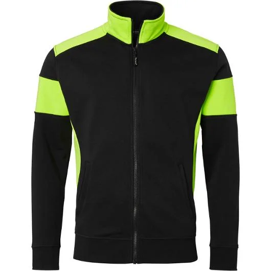 Sweatjacka TOP SWEDE 223 sv/fl gul XS Beställ idag