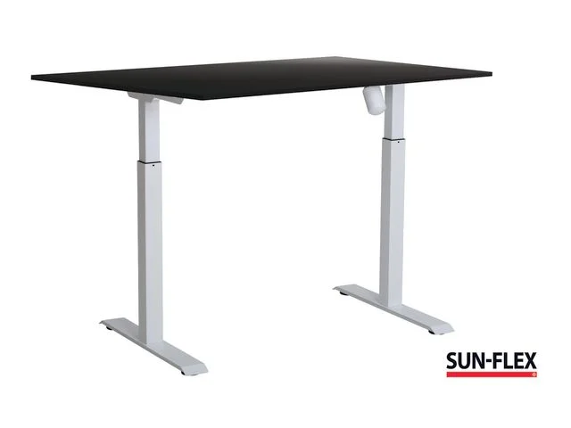 Populärt val Bord SUN-FLEX I höj/sänk 160x80 vit/sva