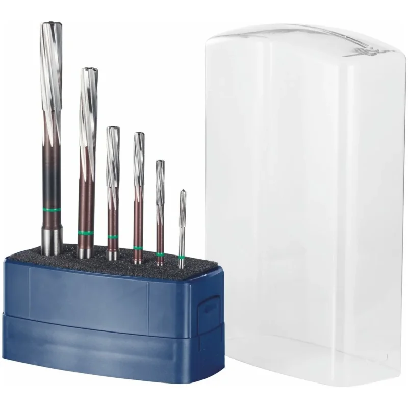 Begränsat antal NC-handbrotschar set, nr 162900 med box H7 6