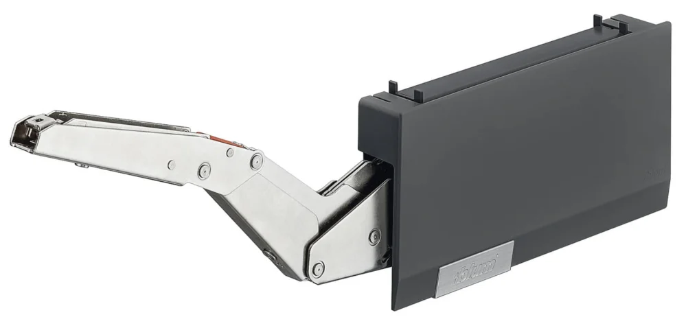 Blum Klappenbeschlag Aventos HK Top Kraftspeicher für Hochklappbeschlag, 980 - 2800 - Modell 22K2500 - Dunkelgrau risnedsättning