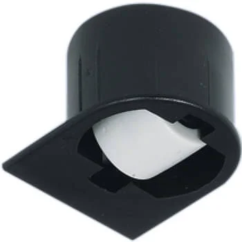 Häfele Möbelrolle H4803 Tragkraft 50 kg ohne Blockierfunktion starr zum Einpressen, Hart - H: 2 mm, C: 16,5 mm, schwarz 31 mm I lager