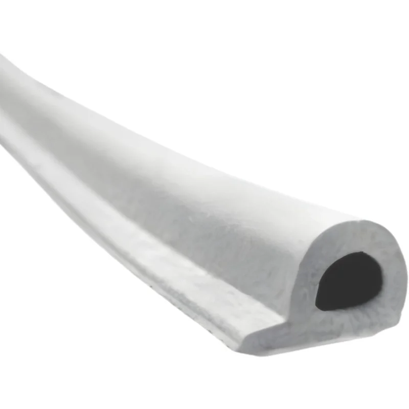 Kampanj Ellen Dichtungsband ELLENFLEX aus Gummi selbstklebend für Türen und Fenster 7,5 Meter, weiß 3 - 5 mm Spaltmaß