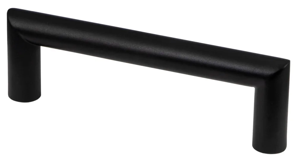 Sista chansen Gedotec Möbelgriff LEILA BLACK Bügelgriff Edelstahl Schrankgriff schwarz matt, Bohrabstand 640 mm