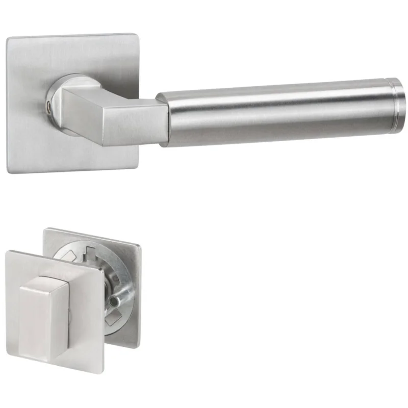 Hermat Türdrücker INFINITY 02 aus Edelstahl, WC - Badezimmer Edelstahl matt Populärt val