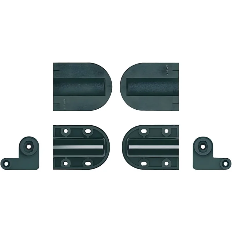 Fynd Häfele Deckelscharnier Soft-close für mittelgroße Deckel mit integriertem Rotationsdämpfer, schwarz