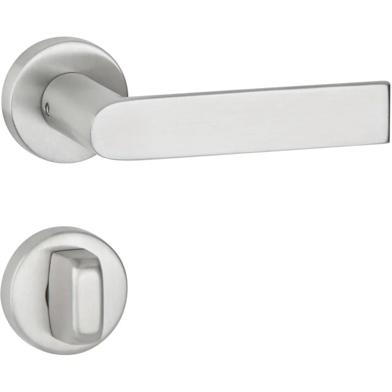 Hermat Türdrücker BASIC 13 aus Edelstahl, WC - Badezimmer Edelstahl matt Fynd