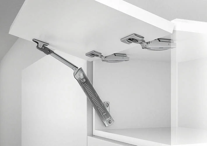 Nedsatt pris Blum Klappenbeschag Aventos HK-XS Tip-On Kraftspeicher für Hochklappbeschlag, 20K1301T - LF 500-1200