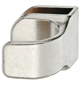 Häfele Glastürgriff H1036 Möbelgriff zum Aufklemmen für Glasdicke 4-6 mm vernickelt matt Begränsat erbjudande