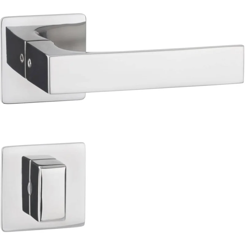 Sänkt pris Hermat Türdrücker INVITE aus Edelstahl, WC - Badezimmer Chrom poliert