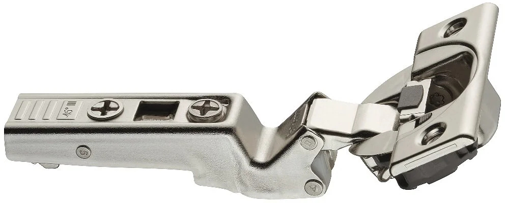 Rabatter Blum Clip Top Winkelscharnier -45° Blumotion aufschlagend 110° mit Schließautomatik, 79B3490- werkzeuglos (Inserta)