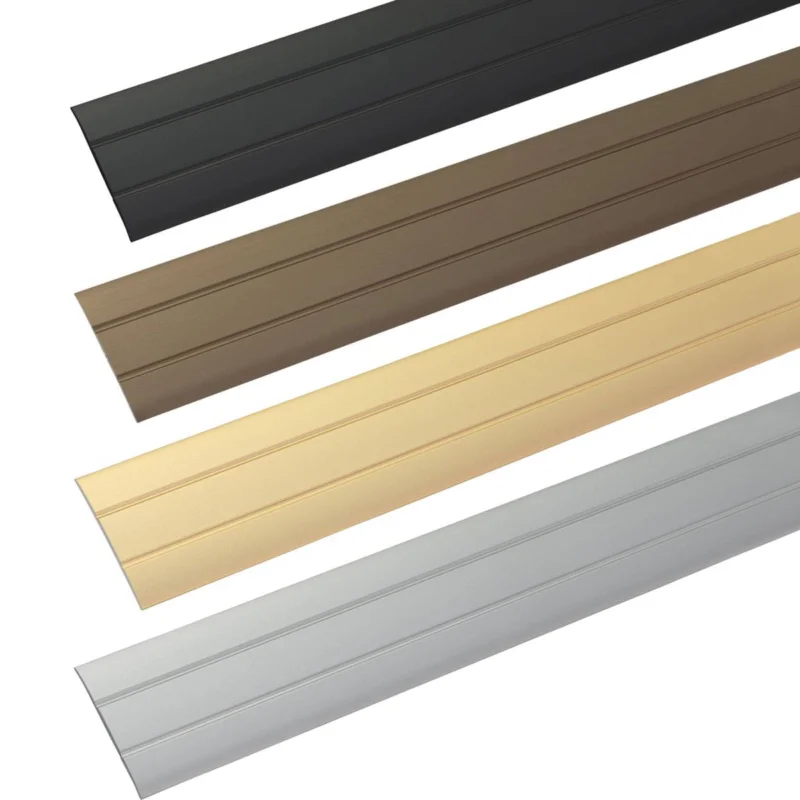 Alfer Übergangsprofil aus Aluminium Flach selbstklebend 37 x 2,5 mm, messing eloxiert - 1000 mm Begränsat erbjudande