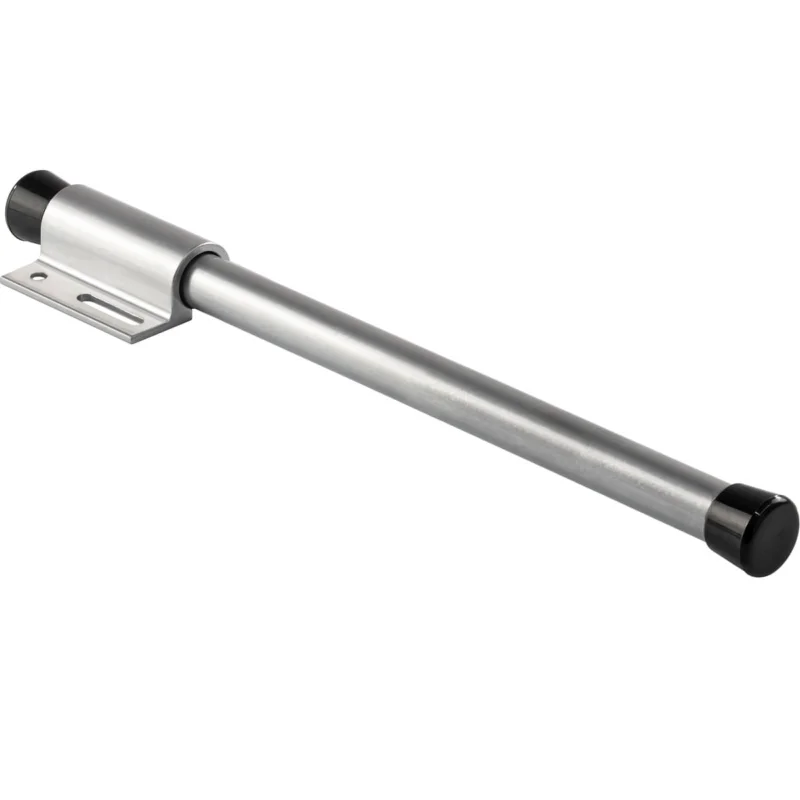 Handla nu Häfele Kleiderbügelhalter H5101 zum Schrauben auf den Oberboden Länge 225 mm Aluminium RAL 9006