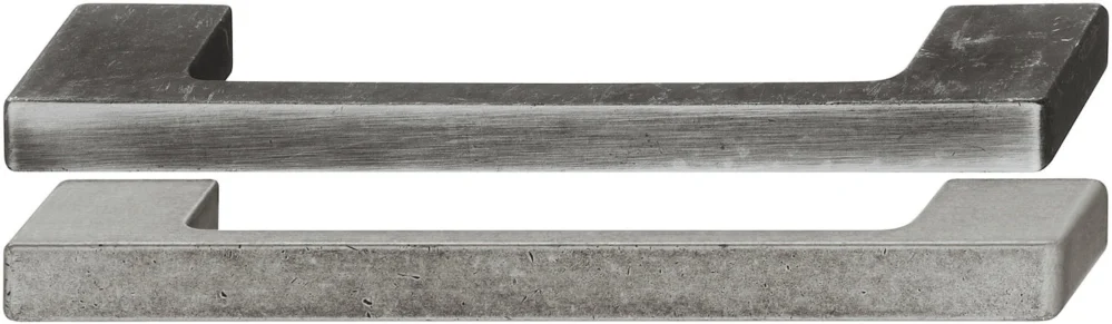Endast denna vecka Häfele Möbelgriff H10135 Bügelgriff antik Bohrabstand 160 mm, eisenfarben Used Look