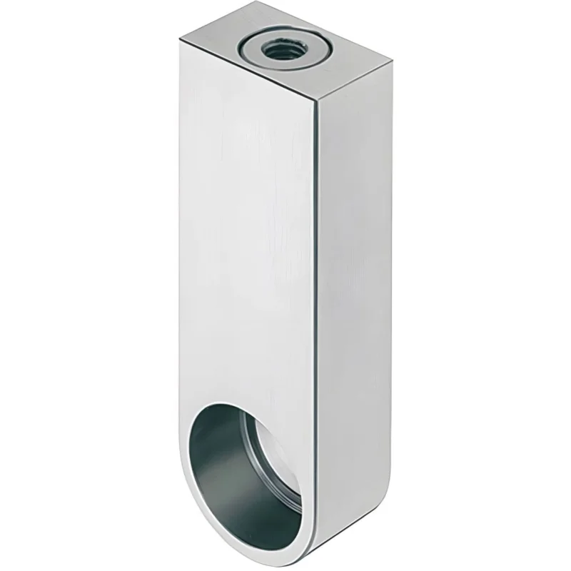 1 Paar Häfele Schrankrohrlager Edelstahl zum Schrauben unter dem Fachboden, Durchmesser Ø 20 mm Kundfavorit