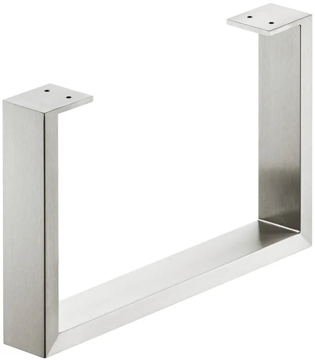 Populärt val Häfele Möbelkufe zum Anschrauben Möbelgestell Kufe 200 kg Tragkraft, 60x20 mm - Edelstahl gebürstet